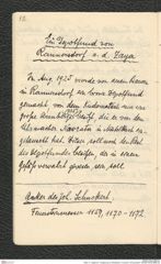 Seite 14, Tagebuch "Umgebung von Mistelbach | Poysdorf | Schanzleiten" (NHMW-PRAE-BBB-25)